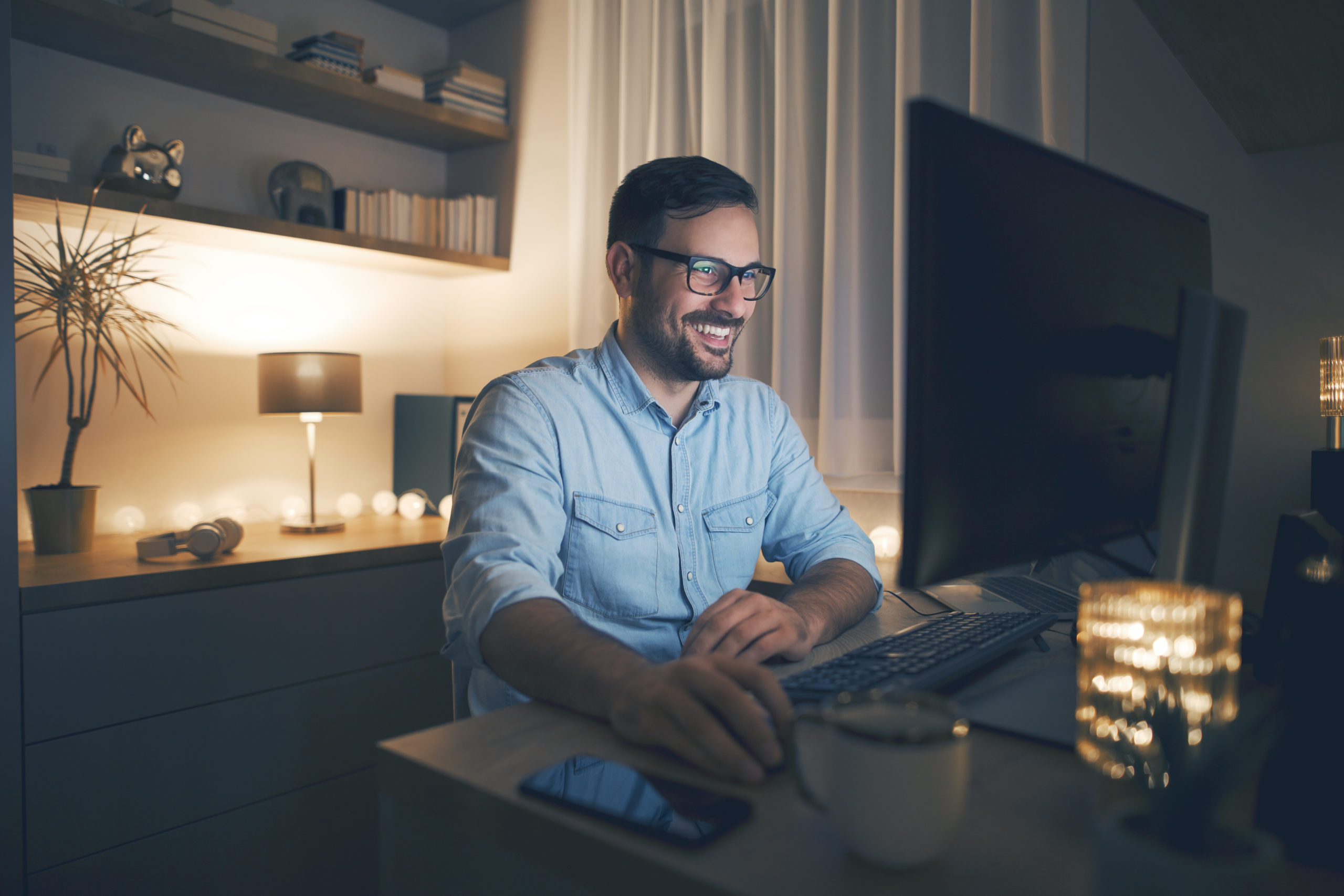 praca, komputer, gry, dom, technologia, powtarzalne czynno?ci