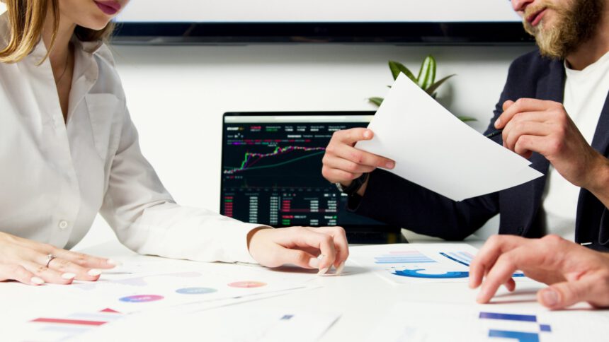 wykres, gie?da, koniunktura, BoomBit, Wall Street, VMware, bo?