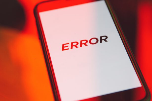 Smartfon, błąd, error, technologia
