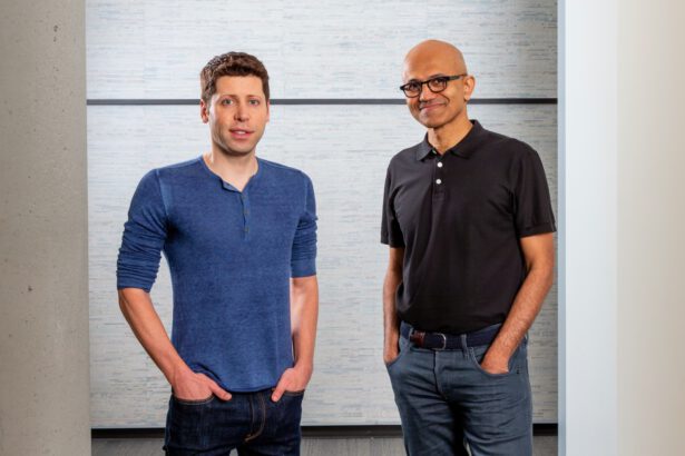 Sam Altman, Satya Nadella, openai, microsoft